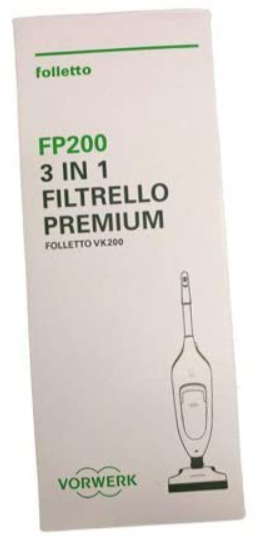 SACCHETTI ORIGINALI FP200/220s FILTRELLO PREMIUM VORWERK FOLLETTO