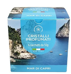 GRANULI PROFUMATI PER ASPIRAPOLVERE E AMBIENTE (MARE DI CAPRI)