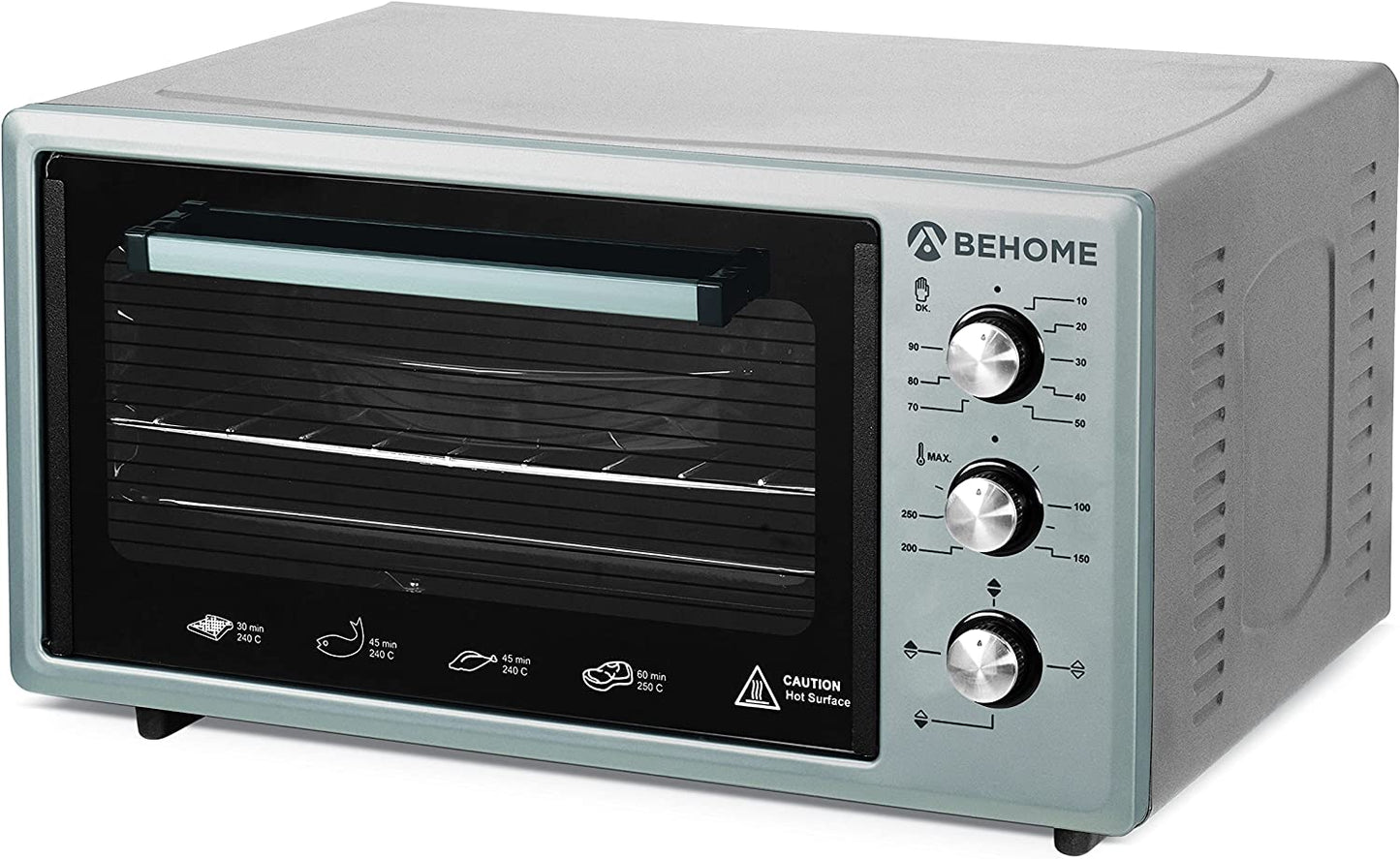 FORNO ELETTRICO BEHOME 48L GRIGIO